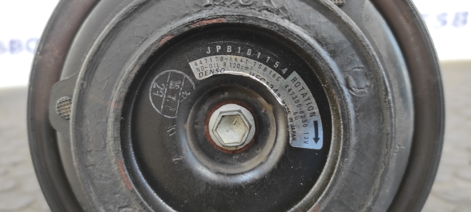 COMPRESOR AIRE ACONDICIONADO MG ROVER SERIE 75 (RJ) - vista 6