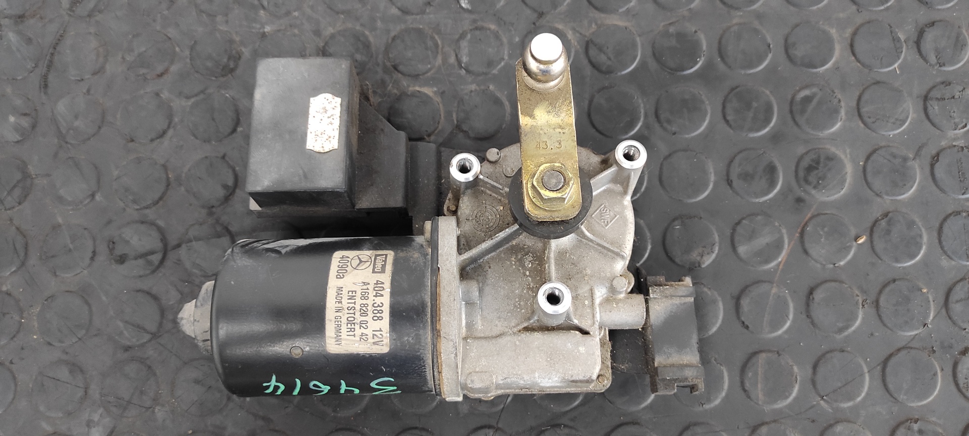 MOTOR LIMPIA DELANTERO MERCEDES-BENZ CLASE A (W168)