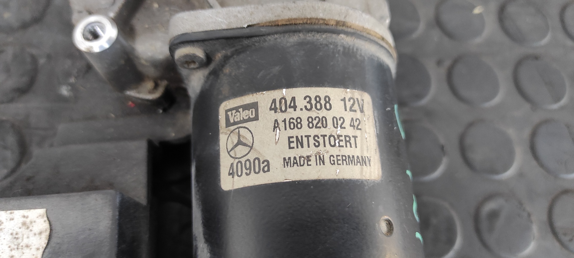 MOTOR LIMPIA DELANTERO MERCEDES-BENZ CLASE A (W168) - vista 6