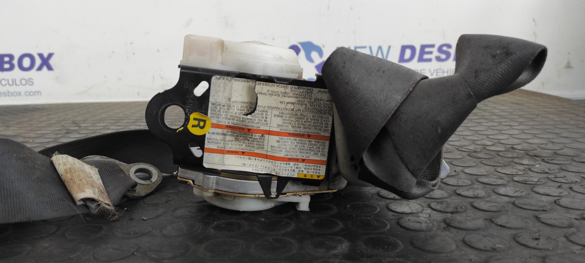 CINTURON DELANTERO DERECHO SUZUKI GRAND VITARA 3 PUERTAS SQ (GT) - vista 6