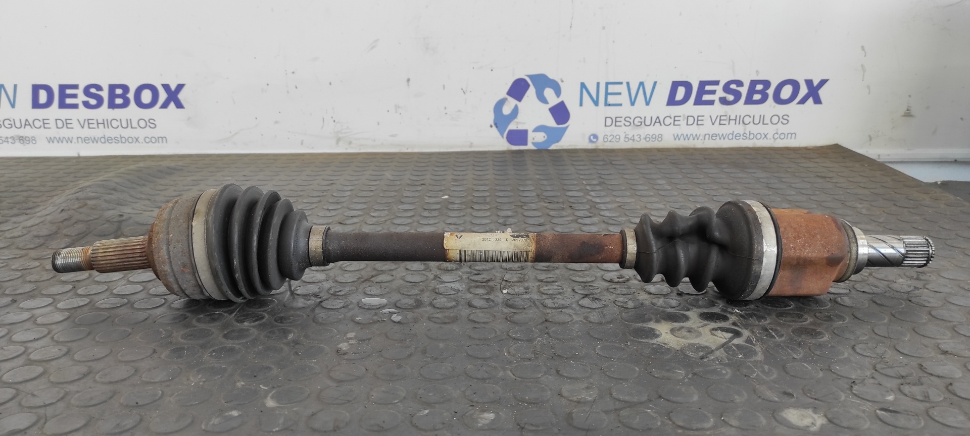 TRANSMISION DELANTERA IZQUIERDA RENAULT MEGANE III BERLINA 5 P