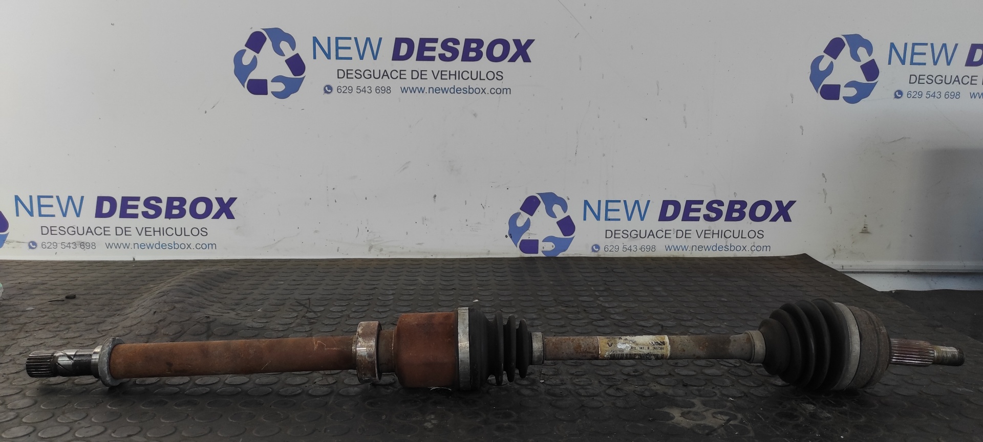 TRANSMISION DELANTERA DERECHA RENAULT MEGANE III BERLINA 5 P