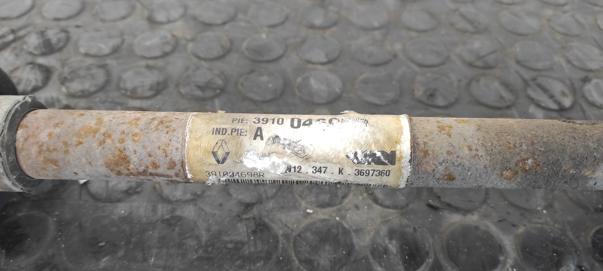 TRANSMISION DELANTERA DERECHA RENAULT MEGANE III BERLINA 5 P - vista 4