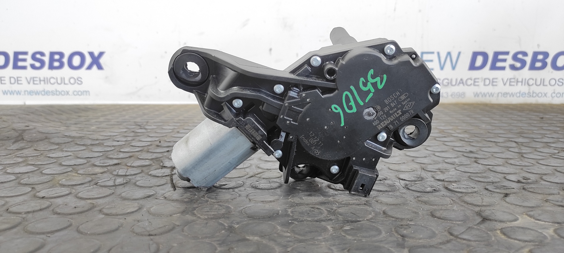 MOTOR LIMPIA TRASERO RENAULT MEGANE III BERLINA 5 P - vista 5