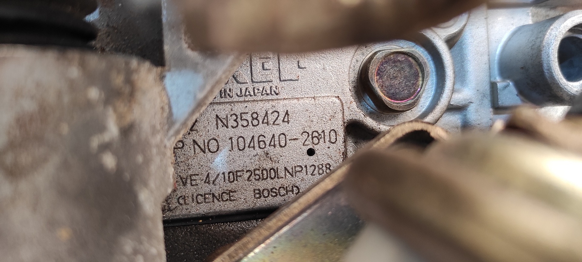 BOMBA INYECCION NISSAN ALMERA (N15) - vista 7