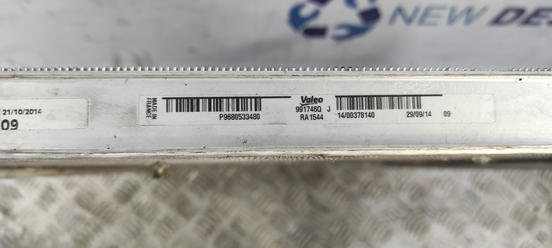 RADIADOR AGUA CITROEN C4 PICASSO - vista 3