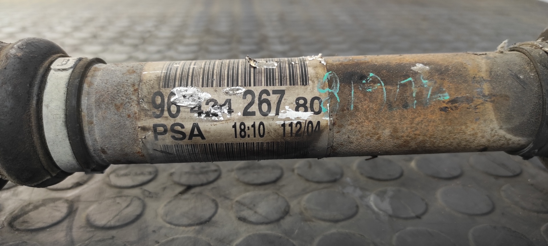 TRANSMISION DELANTERA DERECHA CITROEN XSARA PICASSO - vista 2