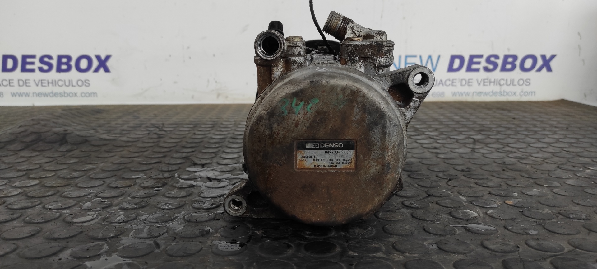 COMPRESOR AIRE ACONDICIONADO MITSUBISHI MONTERO (L040) - vista 2