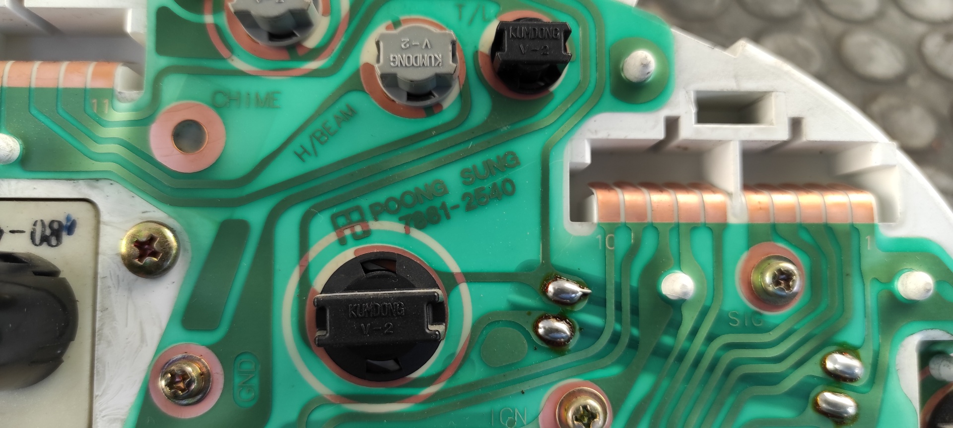 CUADRO INSTRUMENTOS HYUNDAI ACCENT (X3) - vista 4