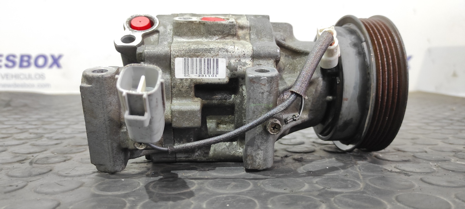 COMPRESOR AIRE ACONDICIONADO TOYOTA COROLLA (E12) - vista 8