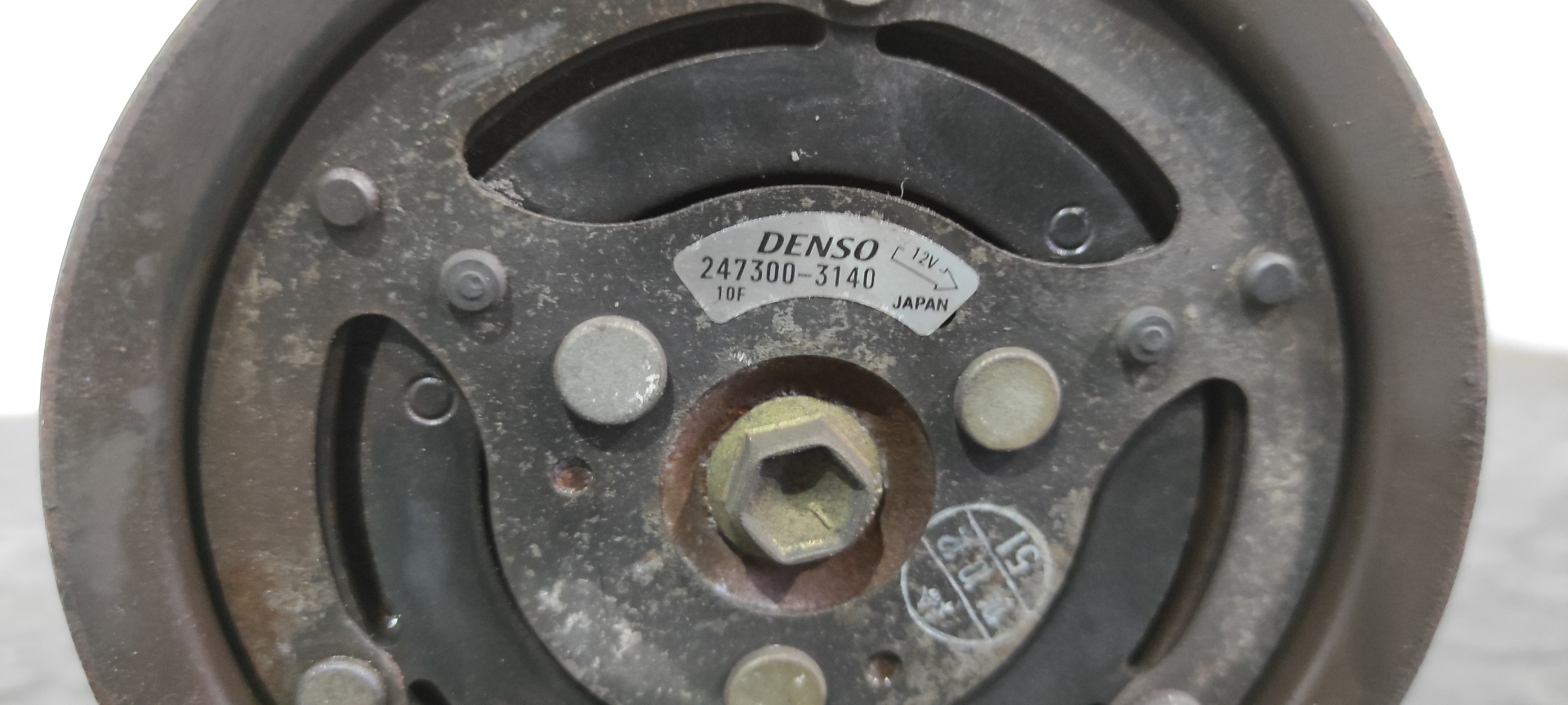 COMPRESOR AIRE ACONDICIONADO TOYOTA COROLLA (E12) - vista 7