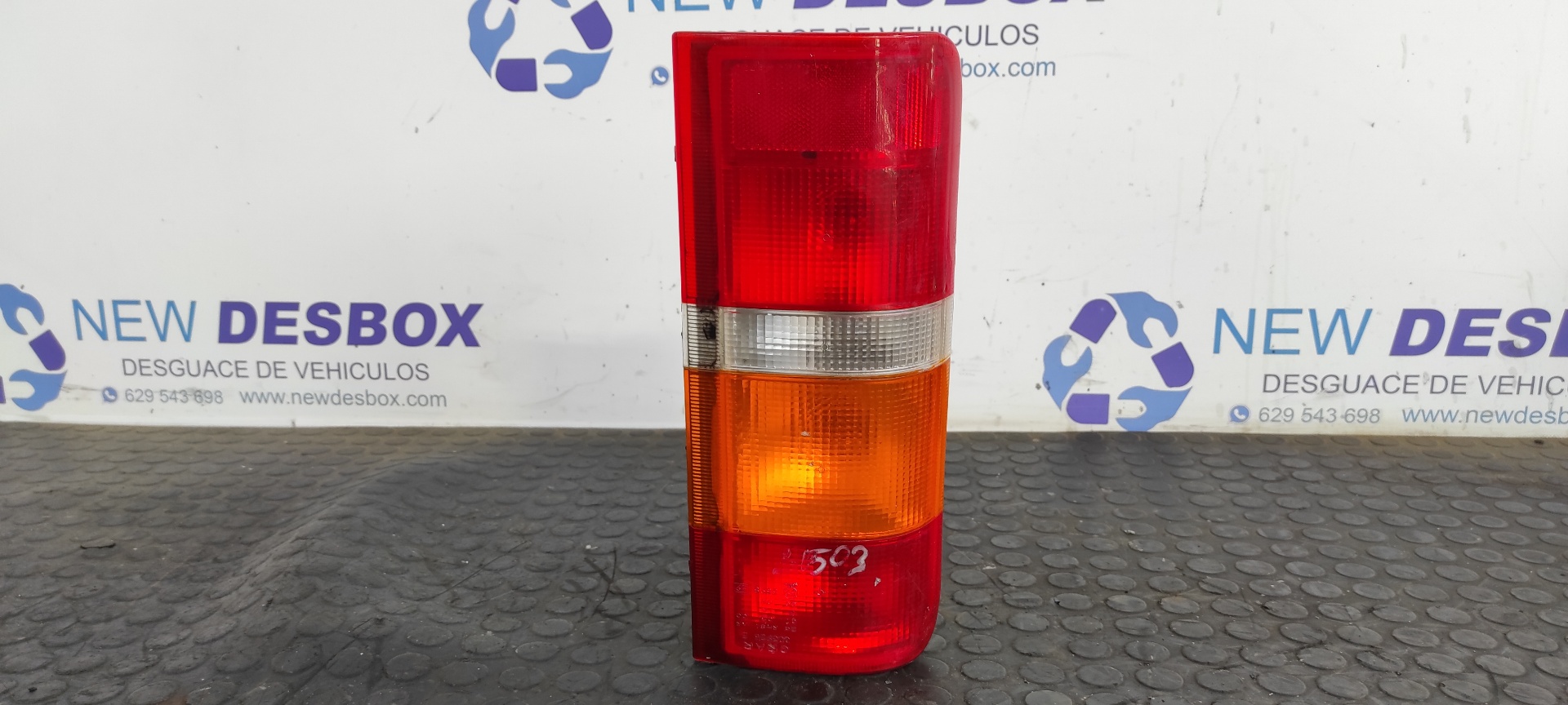 PILOTO TRASERO IZQUIERDO FORD FIESTA BERL./COURIER