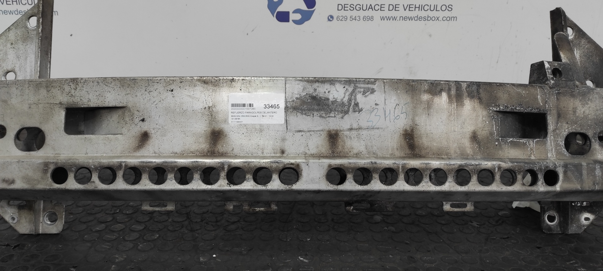 REFUERZO PARAGOLPES DELANTERO BMW MINI (R50,R53) - vista 7