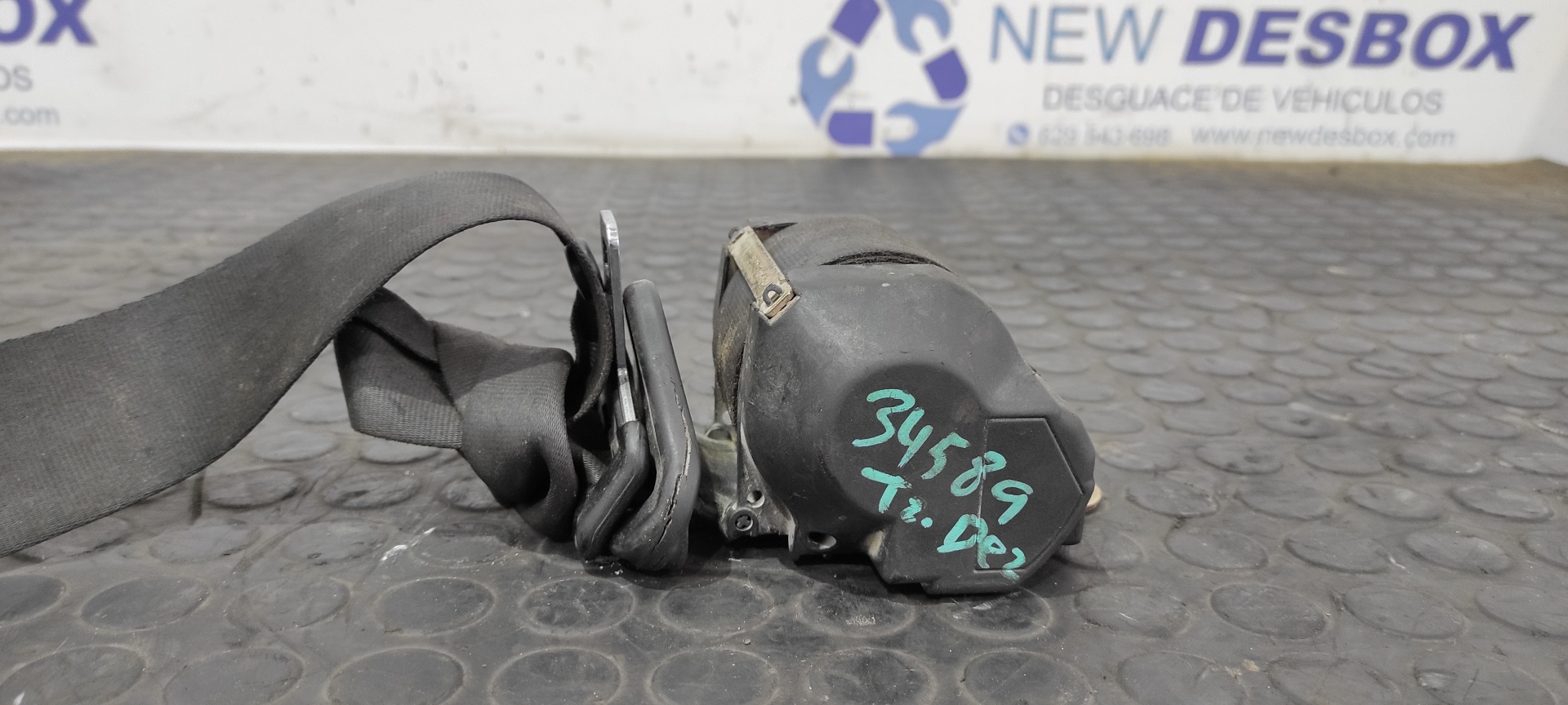 CINTURON TRASERO DERECHO PEUGEOT PARTNER (S1) - vista 3