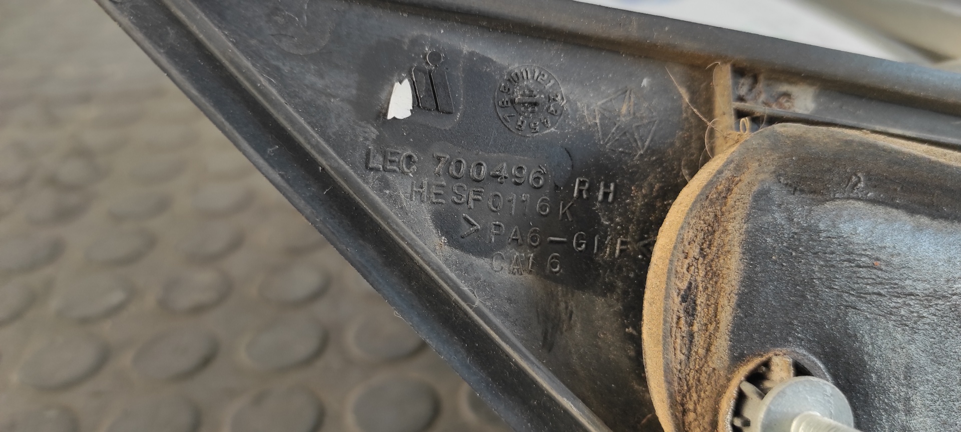 RETROVISOR DERECHO CHRYSLER JEEP GR.CHEROKEE (ZJ)/(Z) - vista 5