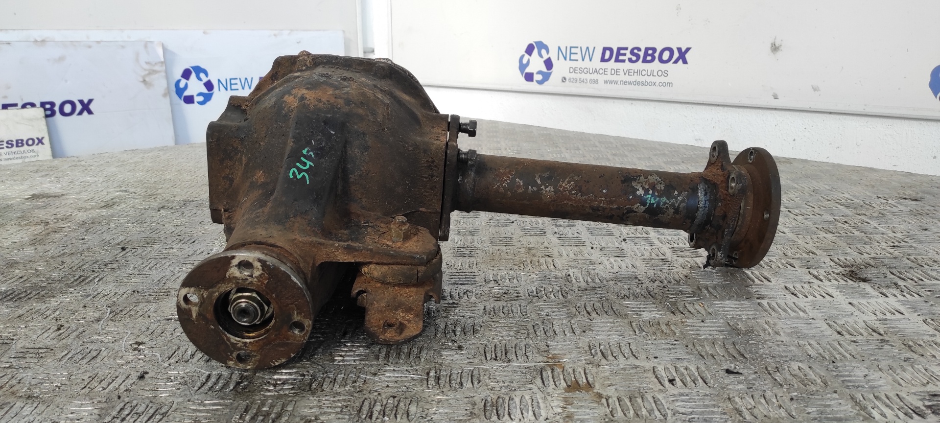 DIFERENCIAL DELANTERO MITSUBISHI MONTERO (L040) - vista 8