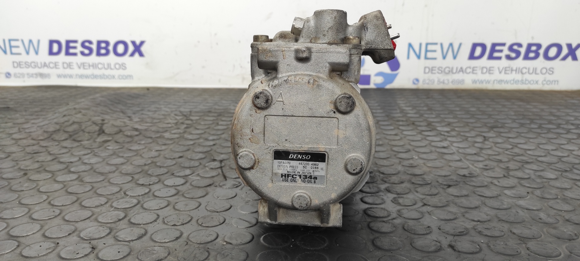 COMPRESOR AIRE ACONDICIONADO LAND ROVER DISCOVERY (LT) - vista 8