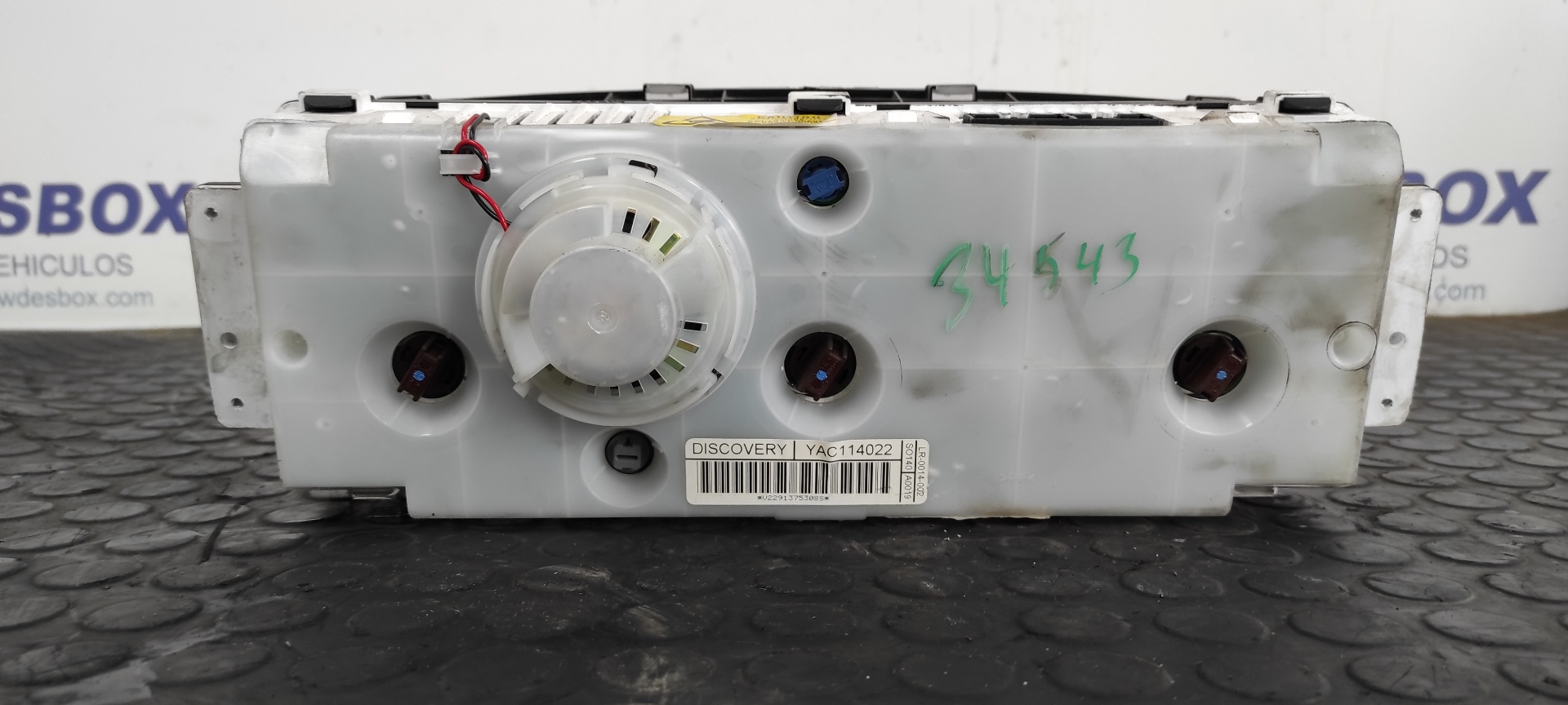 CUADRO INSTRUMENTOS LAND ROVER DISCOVERY (LT) - vista 4