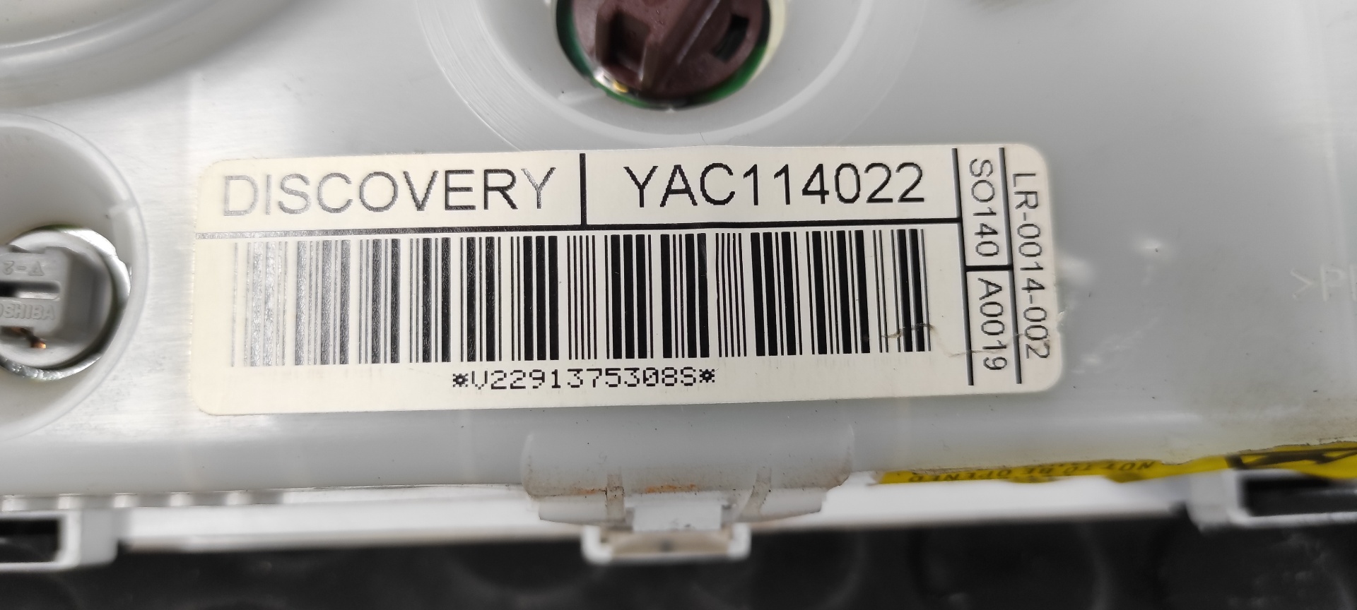 CUADRO INSTRUMENTOS LAND ROVER DISCOVERY (LT) - vista 2