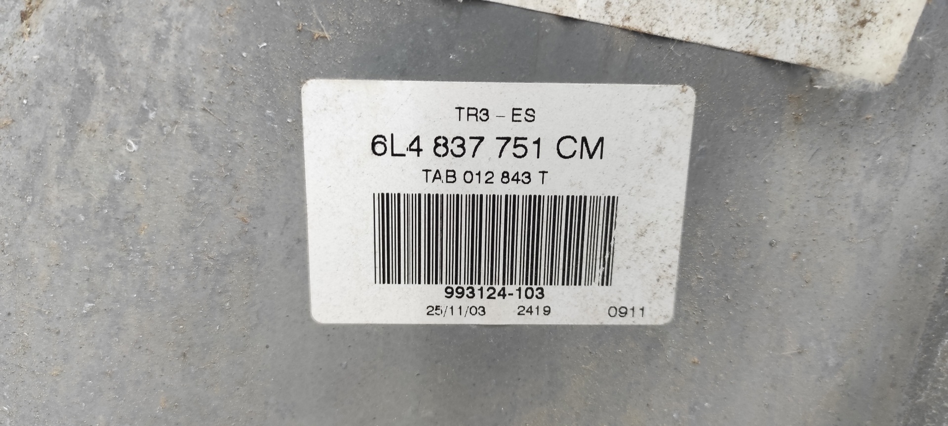 ELEVALUNAS DELANTERO IZQUIERDO SEAT IBIZA (6L1) - vista 3