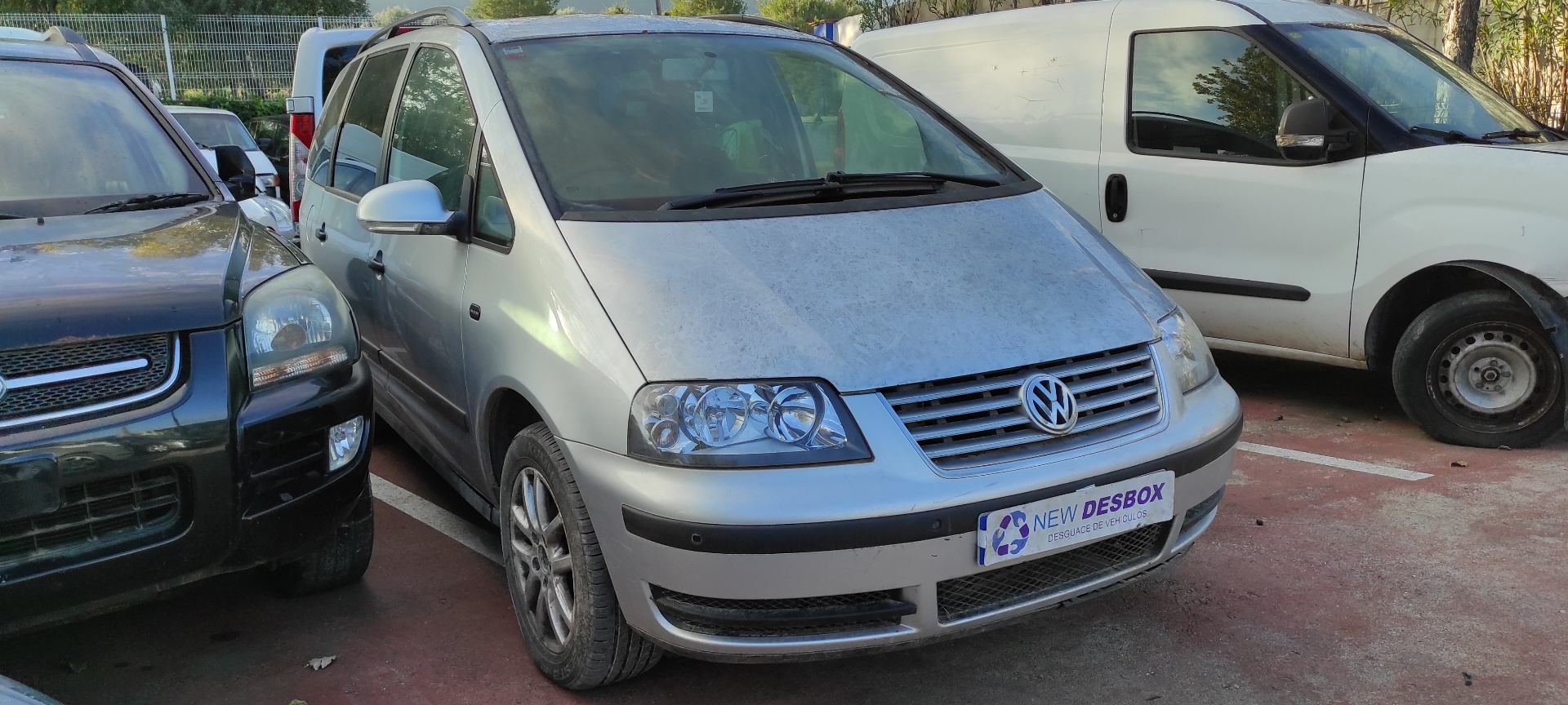 PILOTO MATRICULA VOLKSWAGEN SHARAN (7M6/7M9) - vista 7