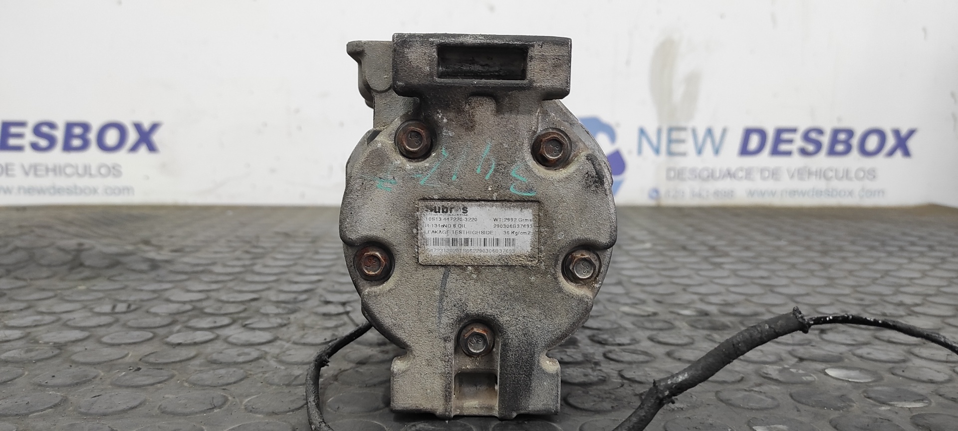 COMPRESOR AIRE ACONDICIONADO TATA GRAND SAFARI - vista 7