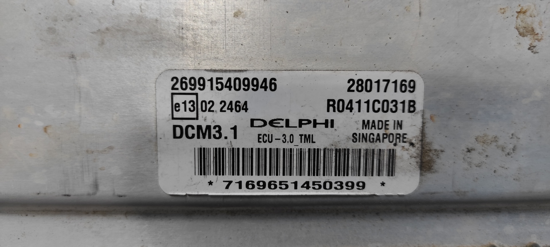 CENTRALITA MOTOR UCE TATA GRAND SAFARI - vista 2