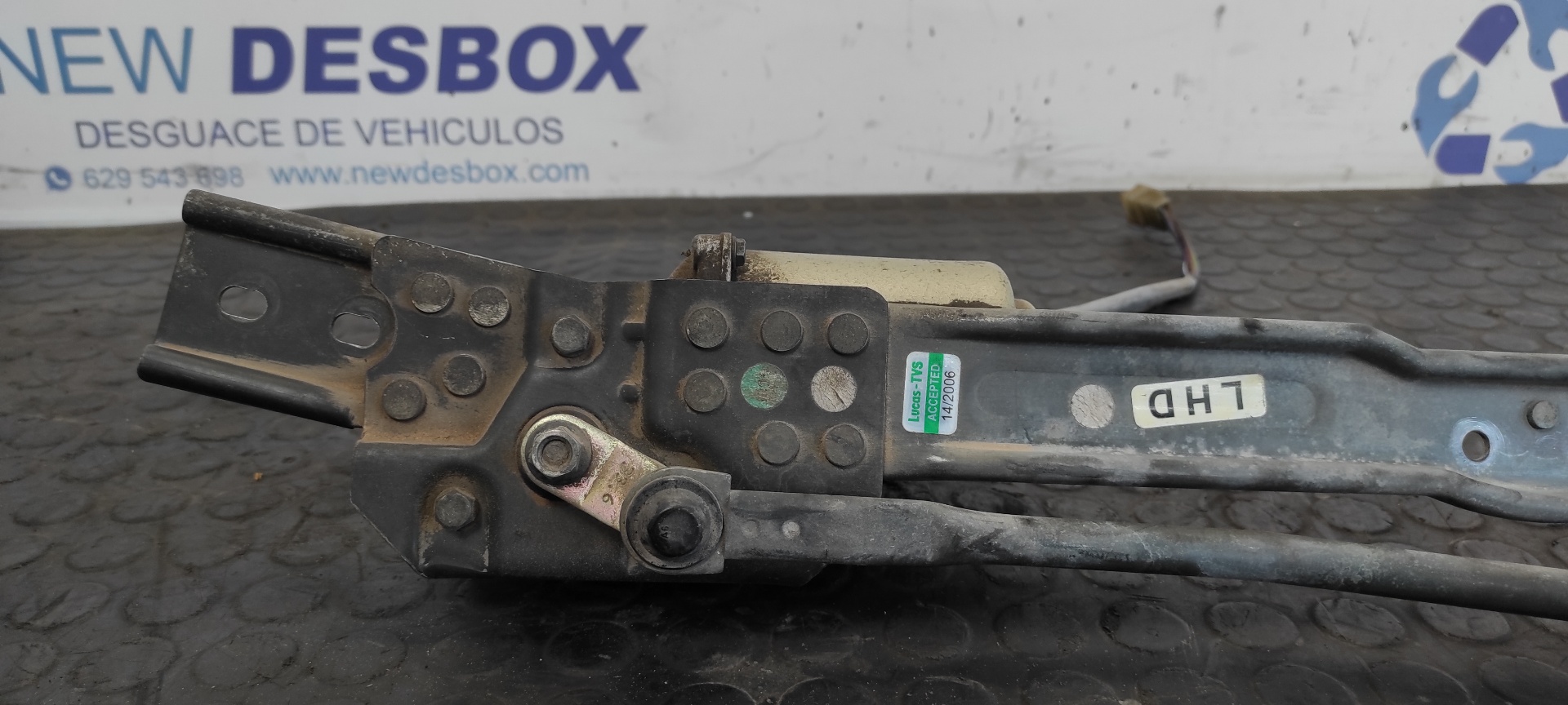 MOTOR LIMPIA DELANTERO TATA GRAND SAFARI - vista 2