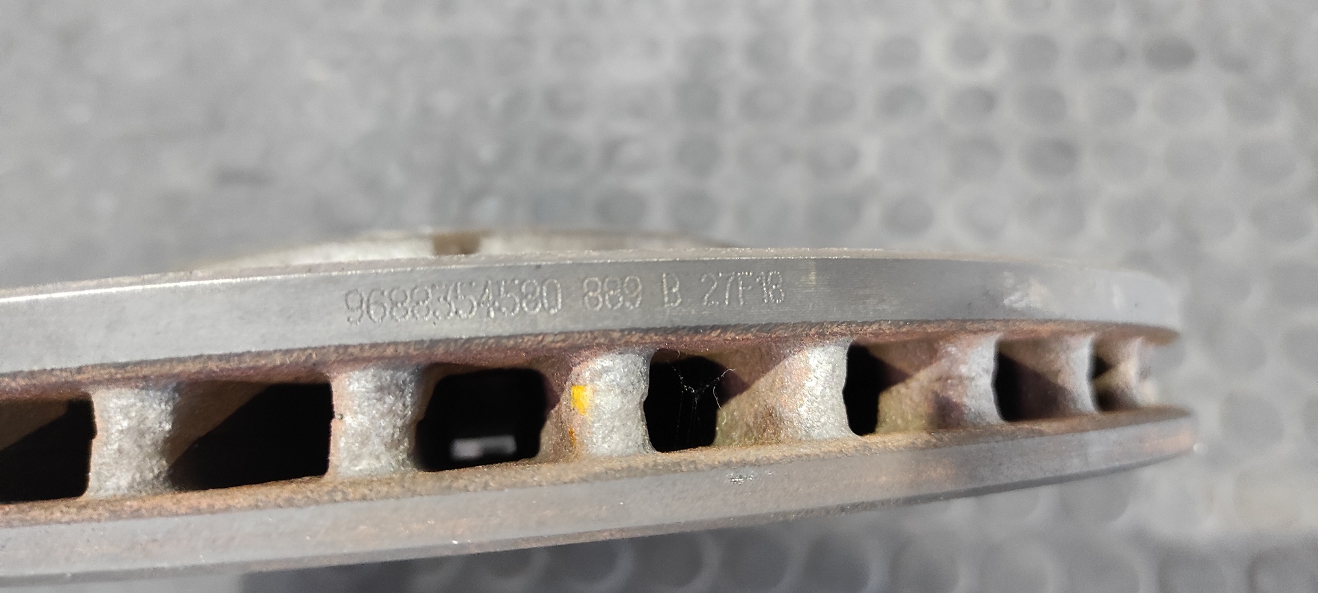 JUEGO DISCOS FRENO DELANTEROS PEUGEOT 3008 - vista 6