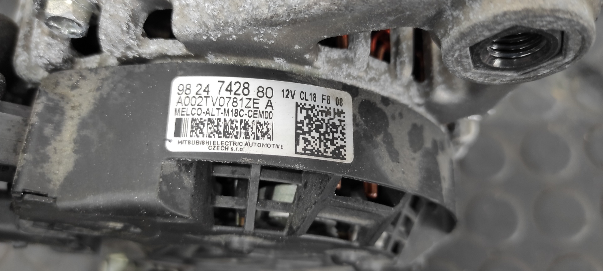 ALTERNADOR PEUGEOT 3008 - vista 5