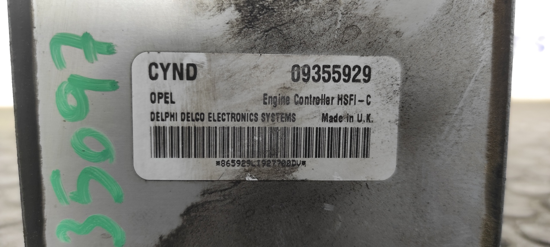 CENTRALITA MOTOR UCE OPEL ASTRA G BERLINA - vista 5