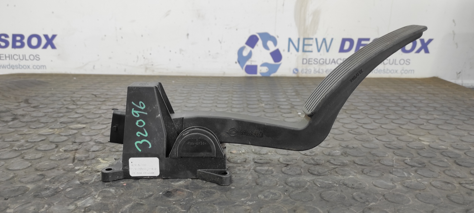 POTENCIOMETRO PEDAL SSANGYONG REXTON - vista 4