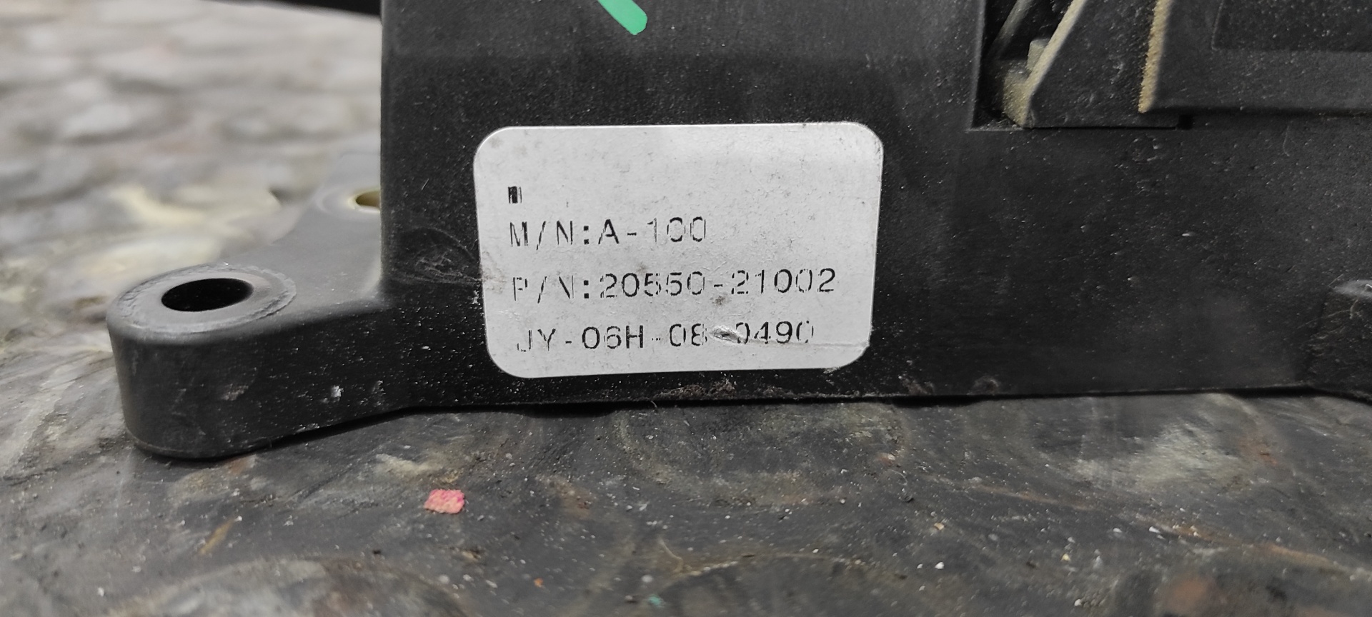 POTENCIOMETRO PEDAL SSANGYONG REXTON - vista 5