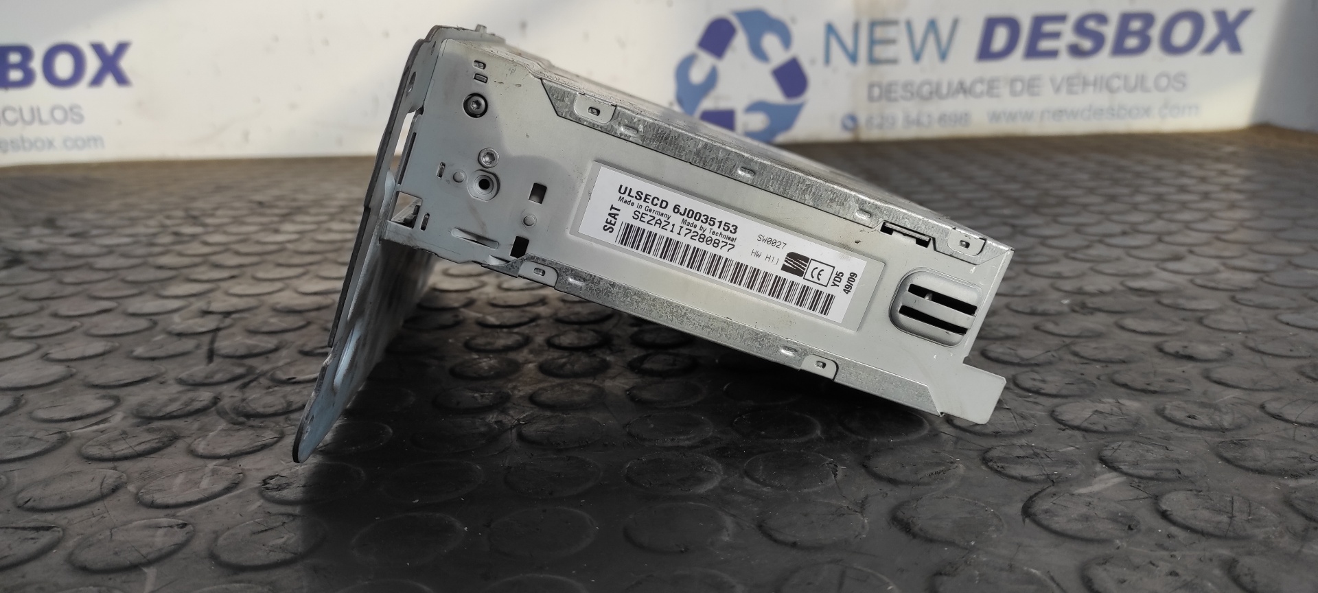 SISTEMA AUDIO / RADIO CD SEAT IBIZA (6J5) - vista 13