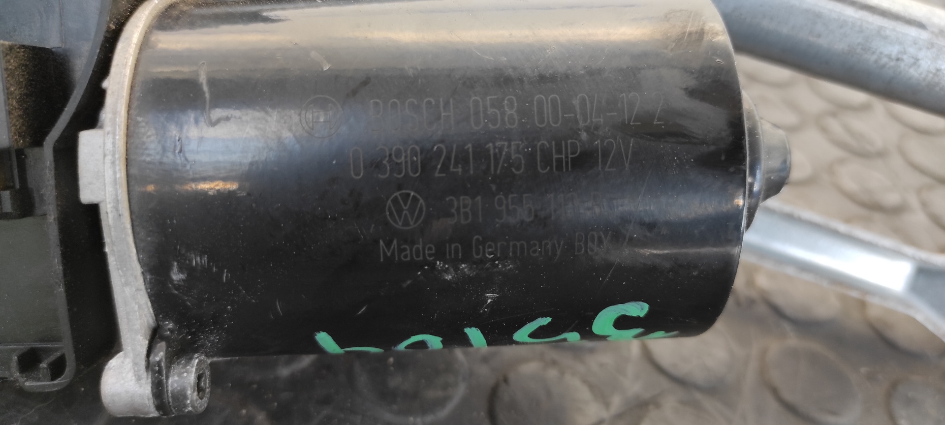 MOTOR LIMPIA DELANTERO VOLKSWAGEN PASSAT BERLINA (3B2) - vista 7