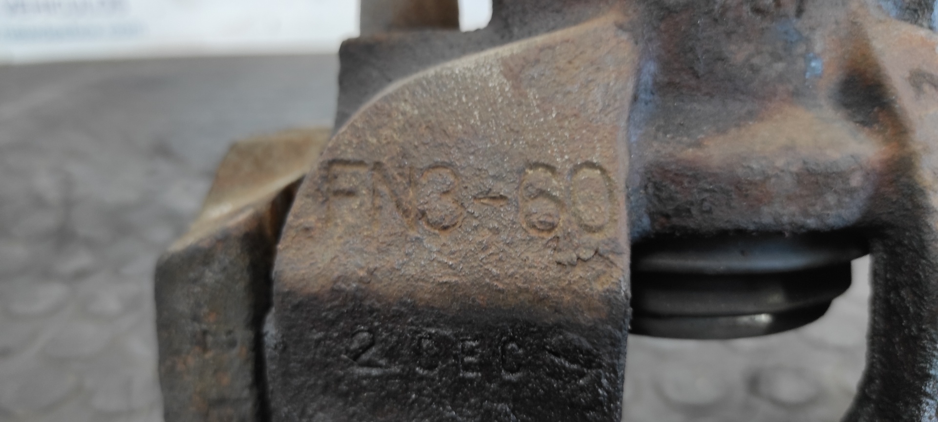 PINZA DE FRENO DELANTERA IZQUIERDA RENAULT VEL SATIS (BJ0) - vista 2