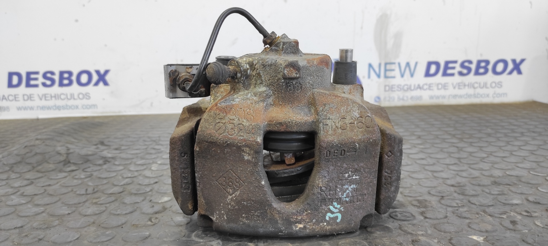 PINZA DE FRENO DELANTERA DERECHA RENAULT VEL SATIS (BJ0)