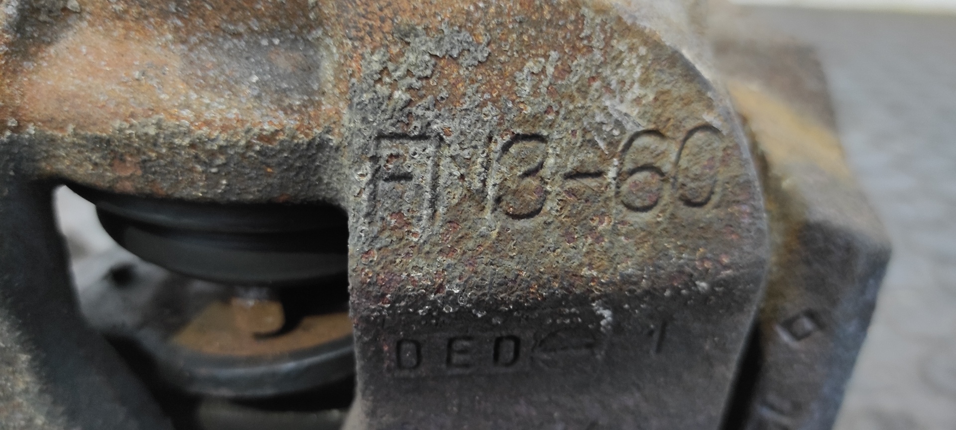 PINZA DE FRENO DELANTERA DERECHA RENAULT VEL SATIS (BJ0) - vista 6