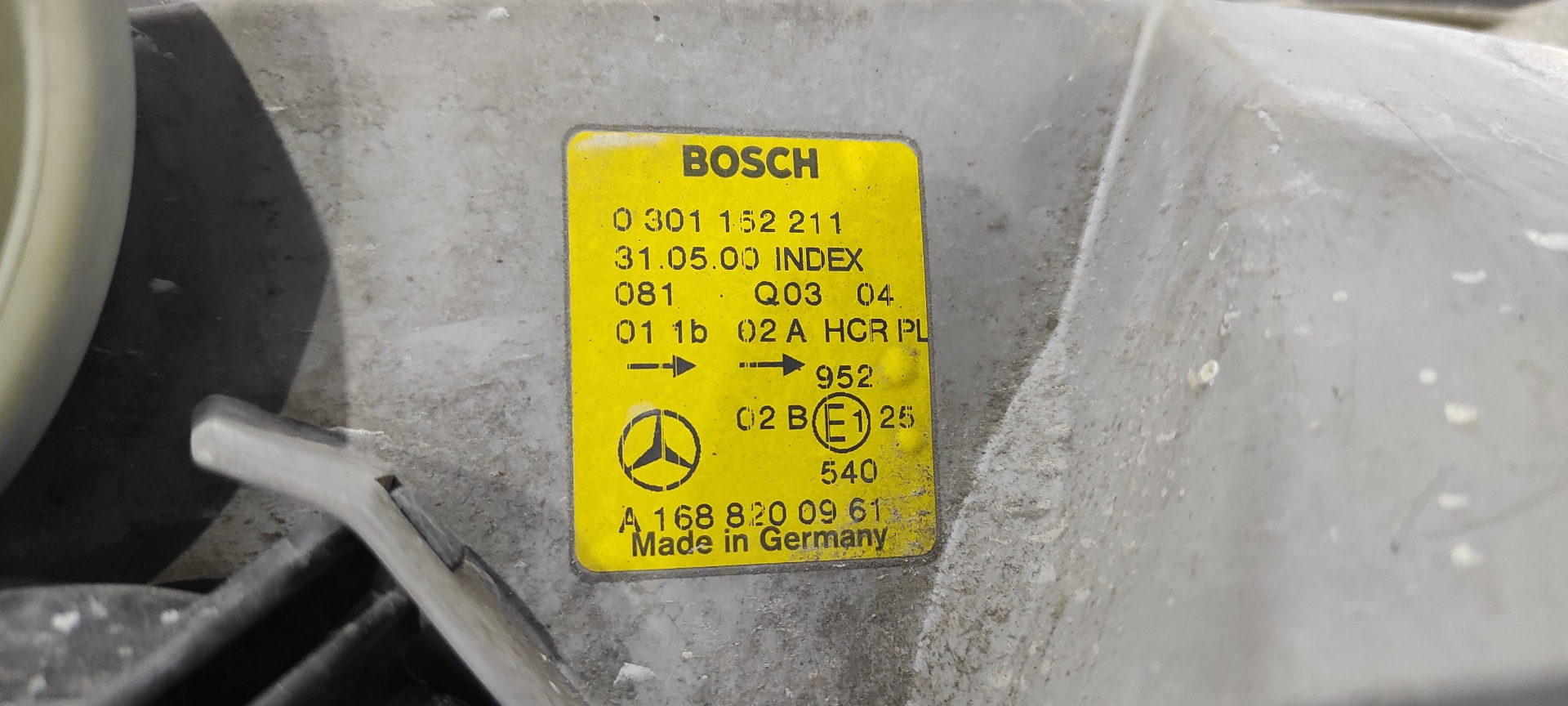 FARO IZQUIERDO MERCEDES-BENZ CLASE A (W168) - vista 7