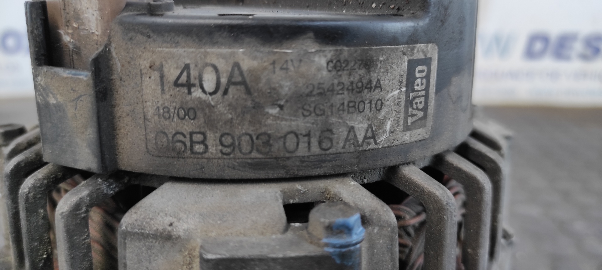 ALTERNADOR AUDI A4 BERLINA (8E) - vista 3