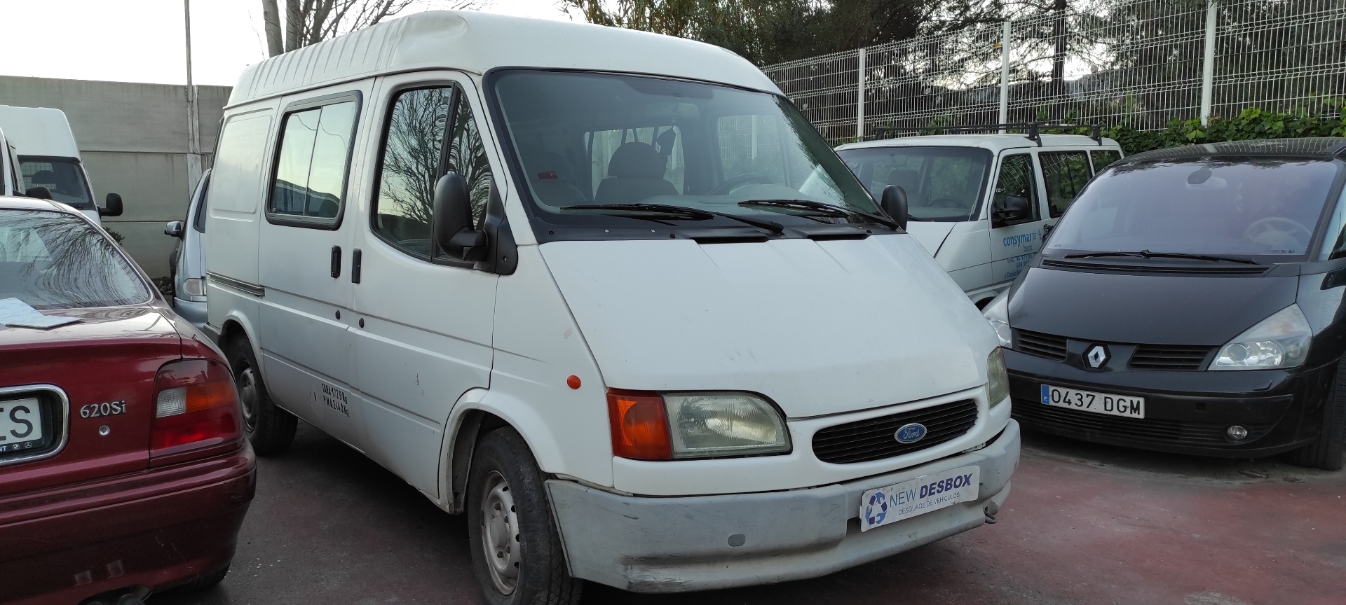 FORD TRANSIT, CAJA CERR. CORTO 95