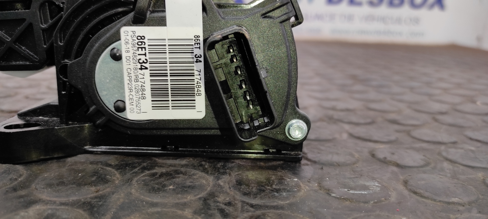 POTENCIOMETRO PEDAL PEUGEOT 3008 - vista 5