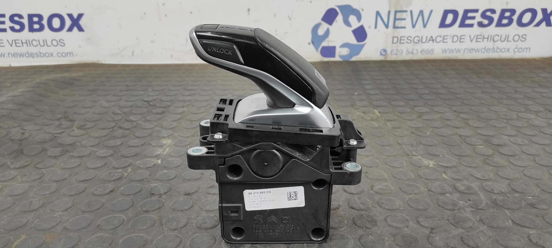 PALANCA CAMBIO PEUGEOT 3008 - vista 5