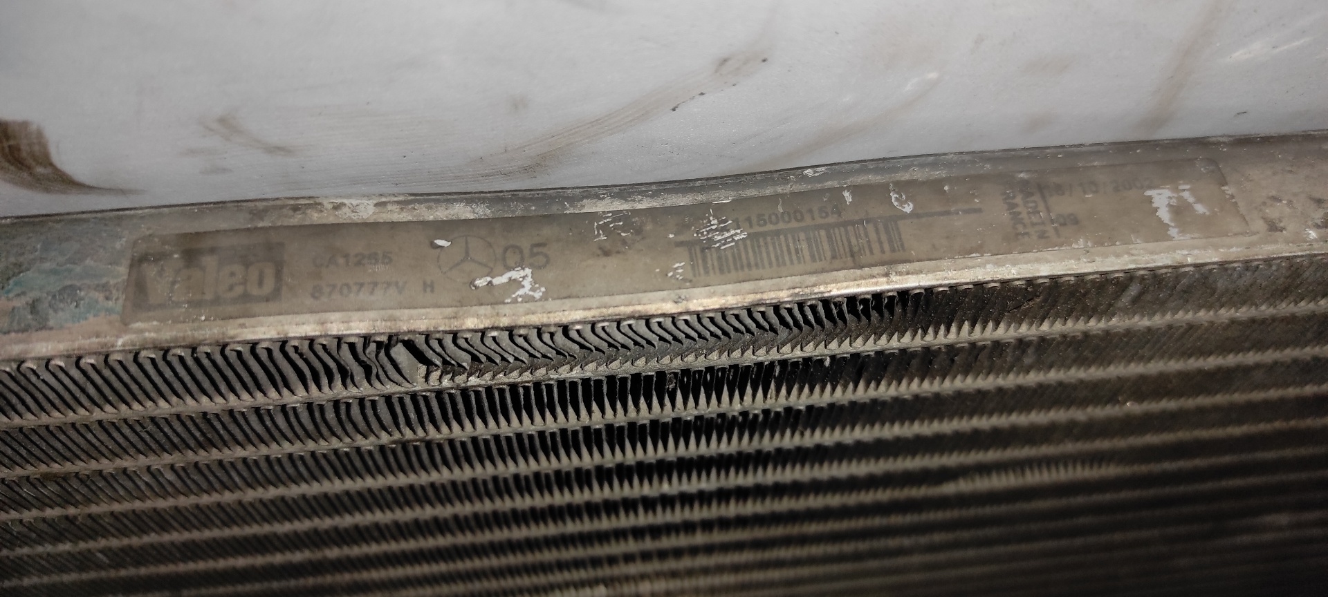 CONDENSADOR / RADIADOR  AIRE ACONDICIONADO MERCEDES-BENZ CLASE E (W211) BERLINA - vista 2