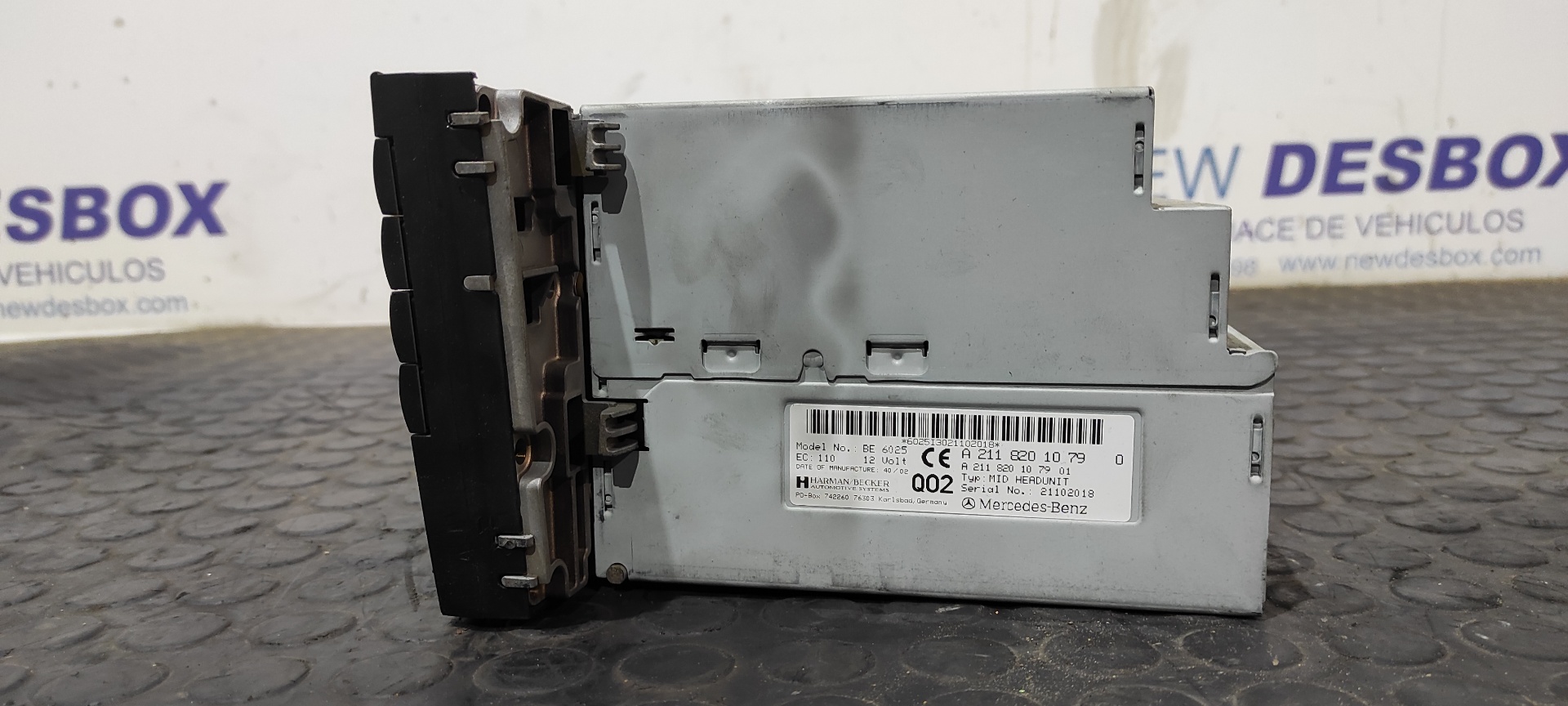 SISTEMA NAVEGACION GPS MERCEDES-BENZ CLASE E (W211) BERLINA - vista 2