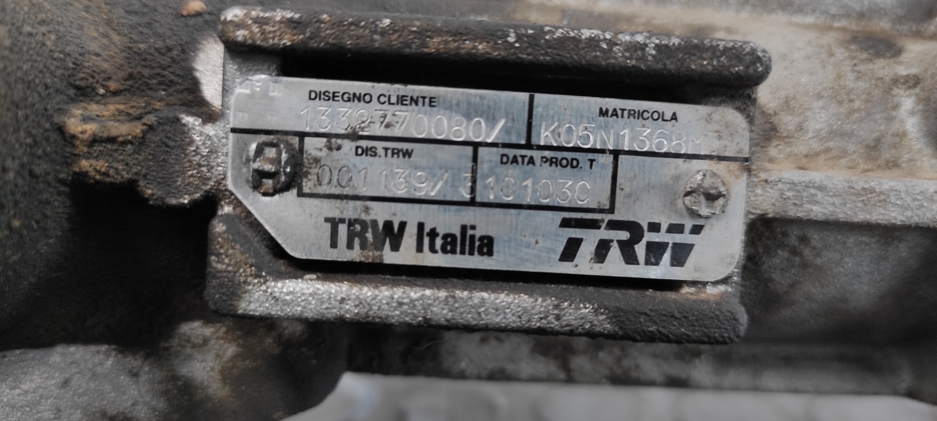 CREMALLERA DIRECCION FIAT ULYSSE (179) - vista 5