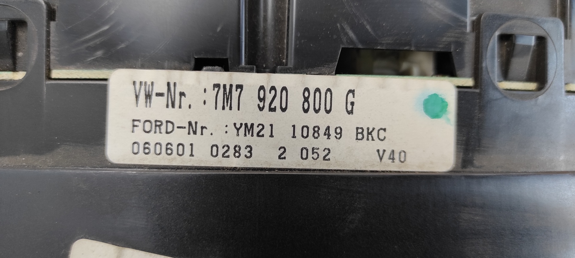 CUADRO INSTRUMENTOS SEAT ALHAMBRA (7V9) - vista 7