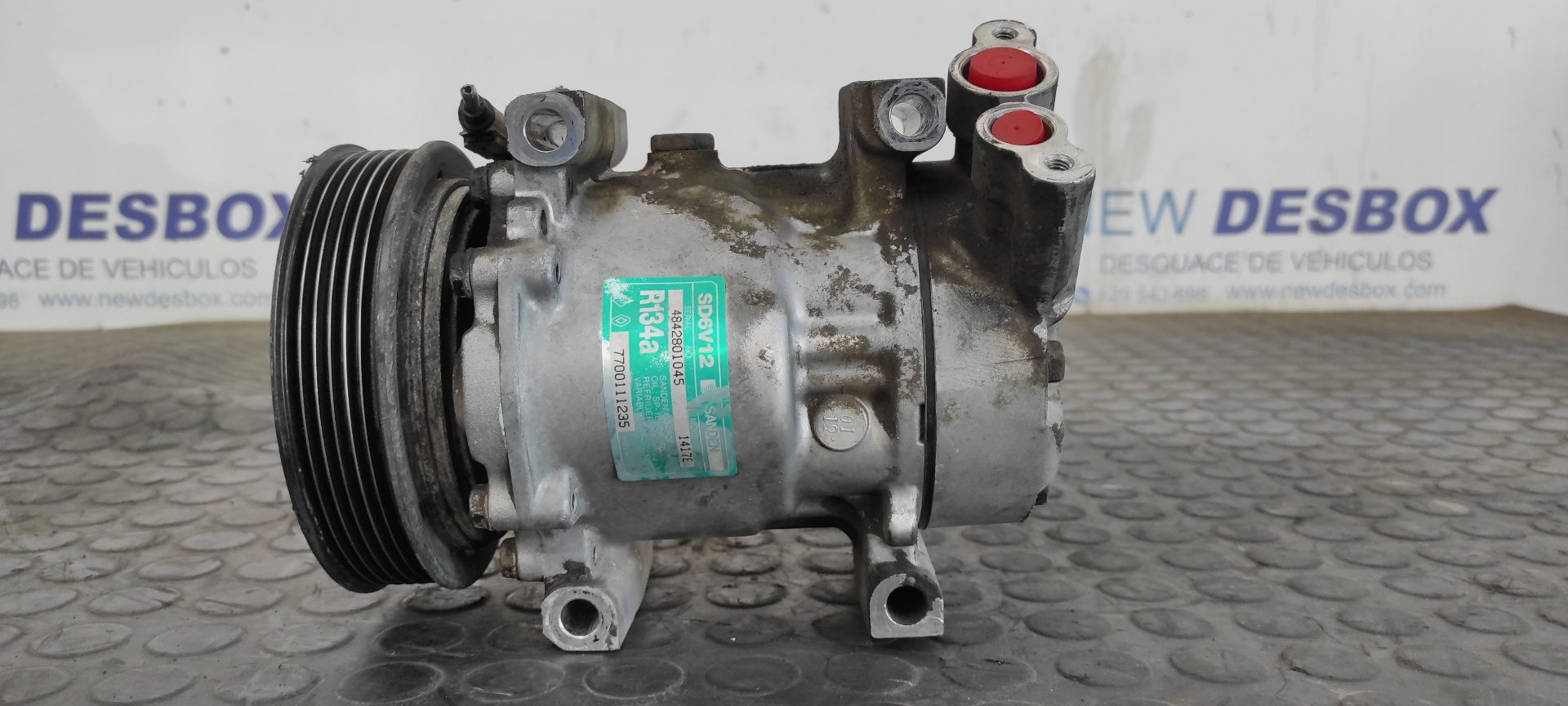 COMPRESOR AIRE ACONDICIONADO RENAULT KANGOO (F/KC0)