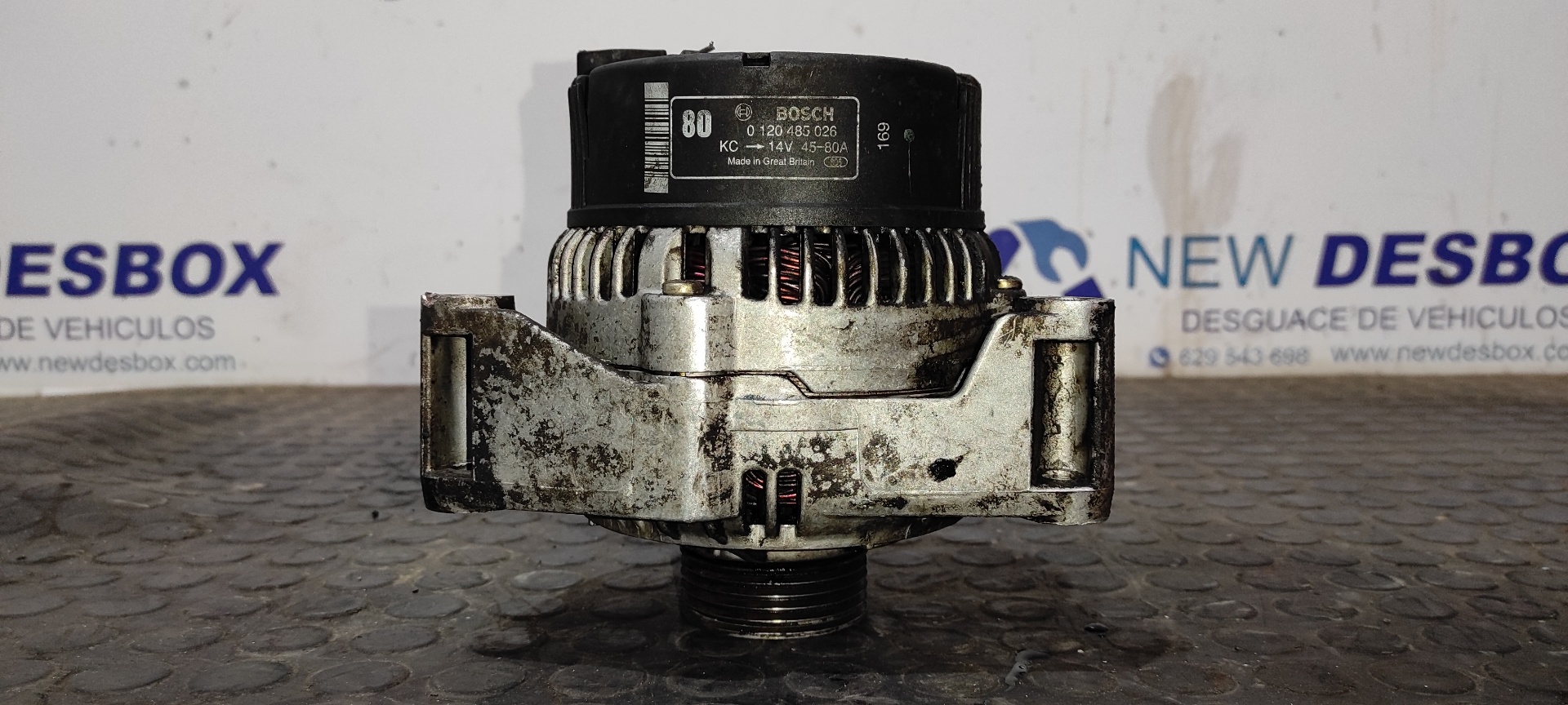 ALTERNADOR ALFA ROMEO 155 2.5 - vista 5