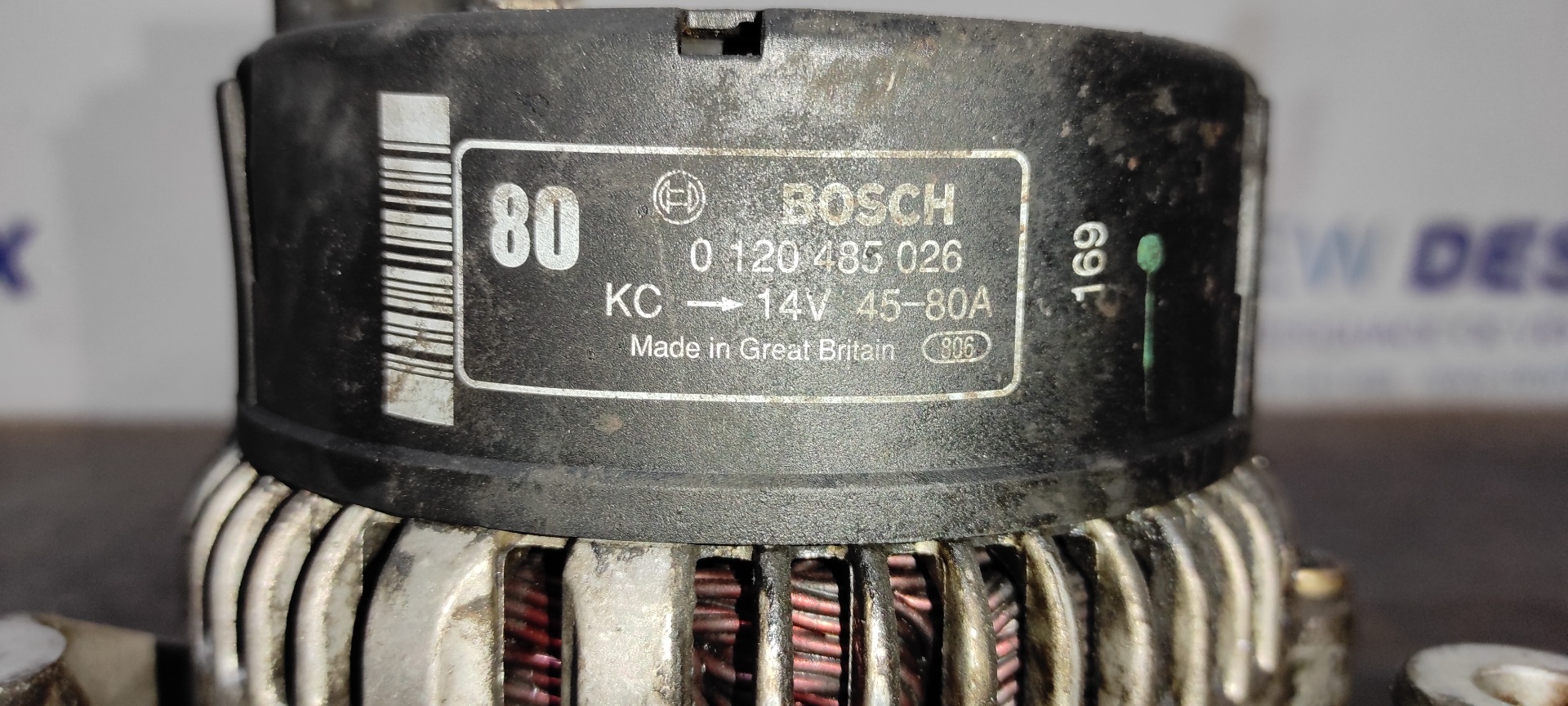 ALTERNADOR ALFA ROMEO 155 2.5 - vista 2